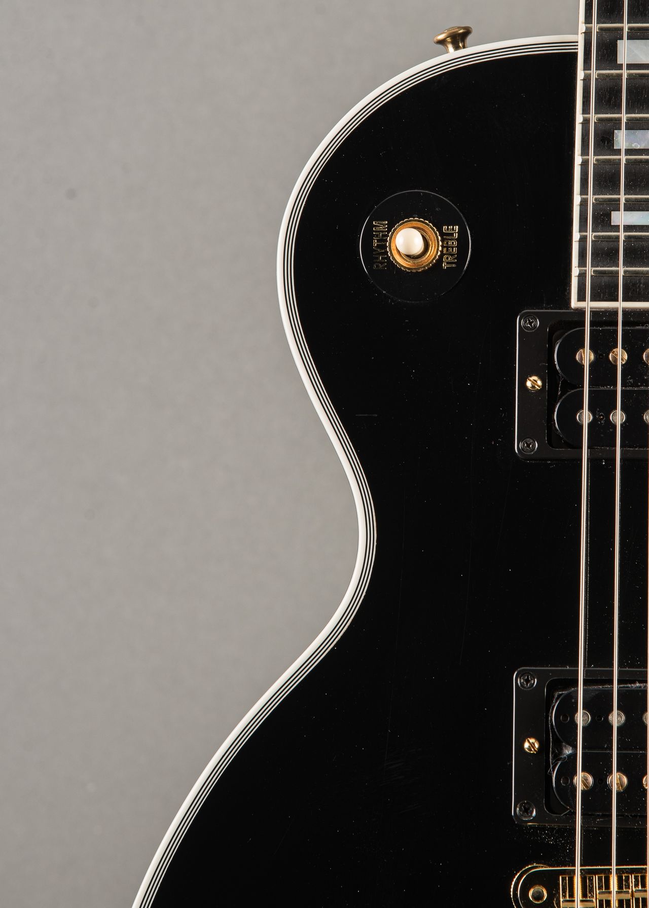 Carter Vintage - Gibson Les Paul Custom 2019, Ebony | Carter