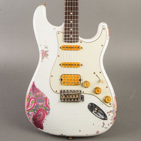 Fender Custom Shop Wild West White Lightning Stratocaster 2022, White Relic thumbnail