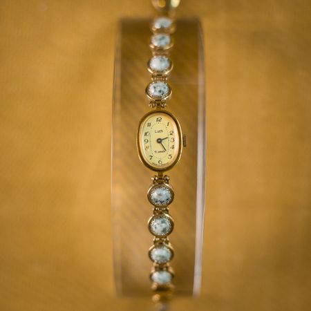 Sable 1950s Vintage Russian Gemstone Watch thumbnail