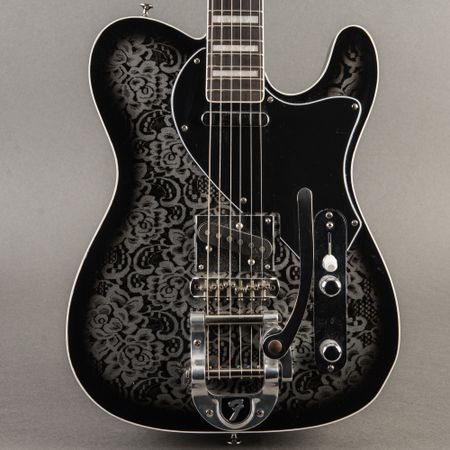 Bourbon Workshop Custom Fatcaster 2023, Black Lace thumbnail