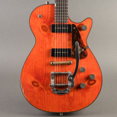 Gretsch G6210 Custom Shop Jr. Jet - Masterbuilt by Chad Henrichsen 2024, Orange Satin thumbnail