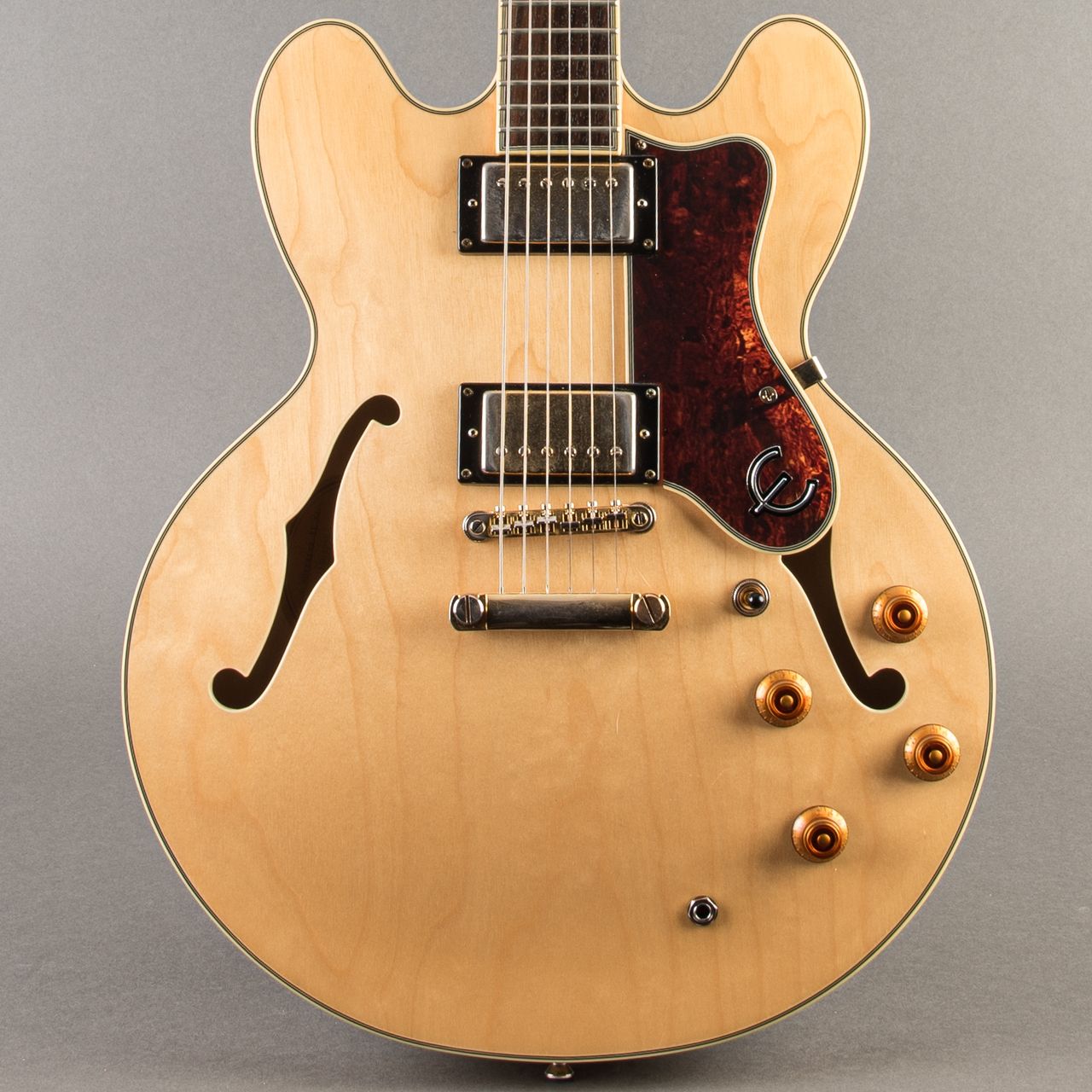 Epiphone SHERATON Ⅱ Natural Used Epiphone Sheraton II Natural Hollow Body Electric