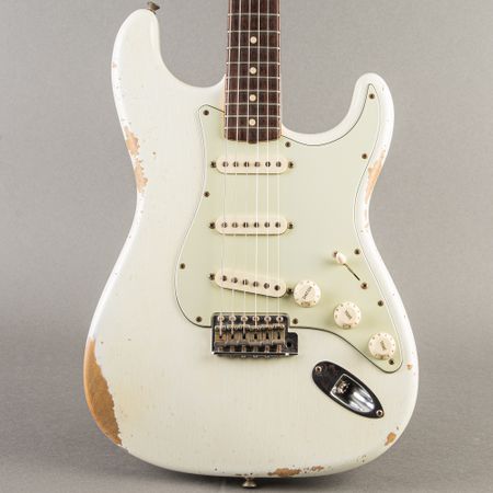 Fender Custom Shop ‘62 Stratocaster Heavy Relic 2016, Olympic White thumbnail