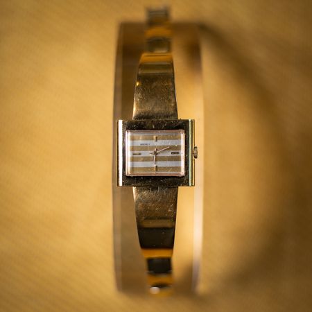 Sable Vintage 1970s Striped Seiko Watch thumbnail