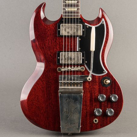 Gibson 1964 SG Standard Reissue W/Maestro Ultra Light Aged 2025, Cherry Red thumbnail