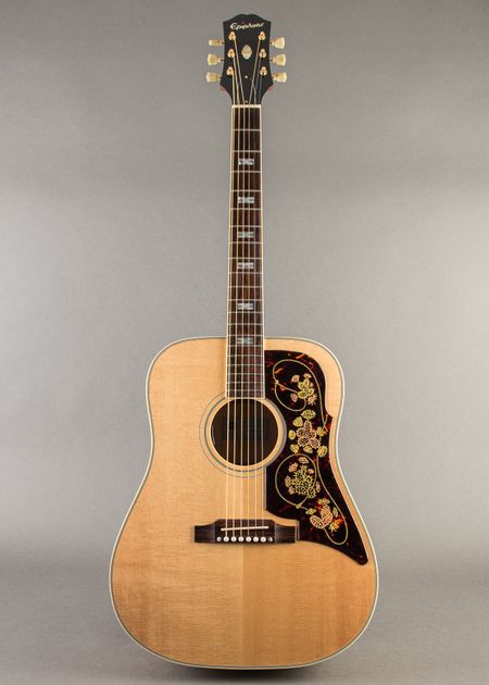 ギター Epiphane.FT-79in.spired.by.TEXN Vintage 1966 Epiphone Texan FT-79 Flat Top Slop Shoulder
