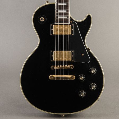Burny RLC-60 Les Paul Custom 1990s, Ebony thumbnail