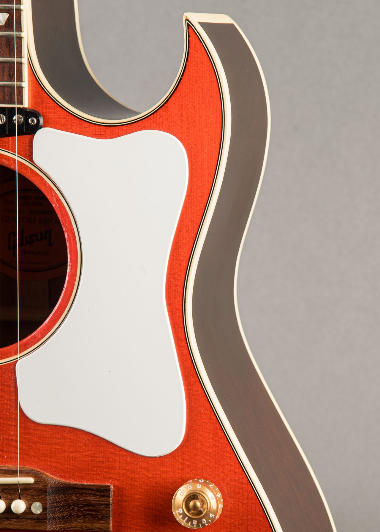 ギター Gibson Tamio Okuda CF-100E(Faded Cherry) Carter Vintage - Gibson Tamio Okuda CF 100E 2014, Faded