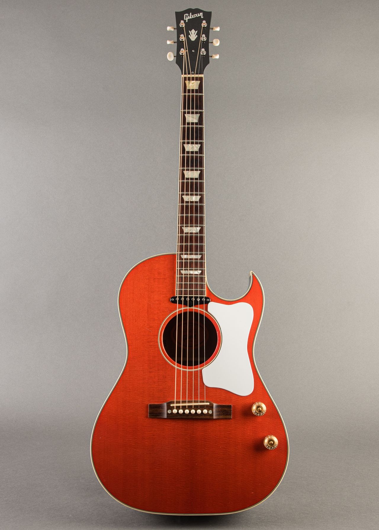 ギター Gibson Tamio Okuda CF-100E(Faded Cherry) Carter Vintage - Gibson Tamio Okuda CF 100E 2014, Faded