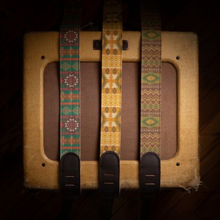 Franklin Old Aztec Graphic Guitar Strap thumbnail