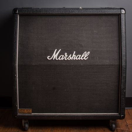 Marshall 1960A JCM 900 4x12 Slant Cab Owned By RJ Ronquillo 1995, Black thumbnail