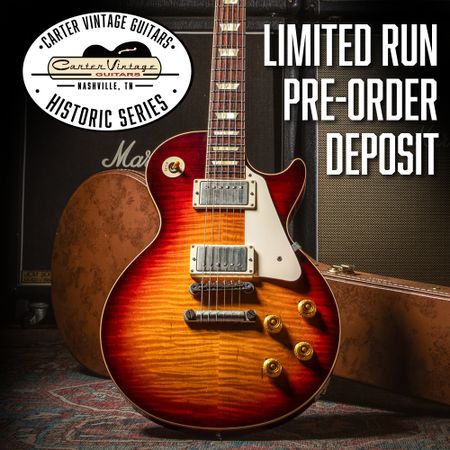 Carter Vintage Guitars Historic Series 1959 Gibson Les Paul - DEPOSIT thumbnail