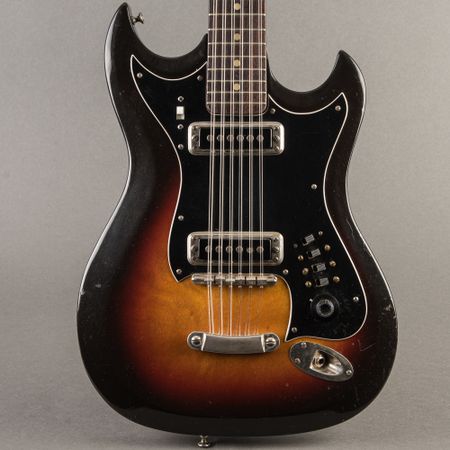 Hagstrom HA6 XII 1960s, Sunburst thumbnail