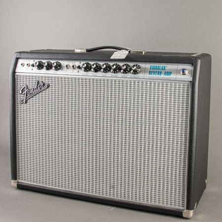 Fender '68 Custom Vibrolux Reverb RI 2017, Black thumbnail