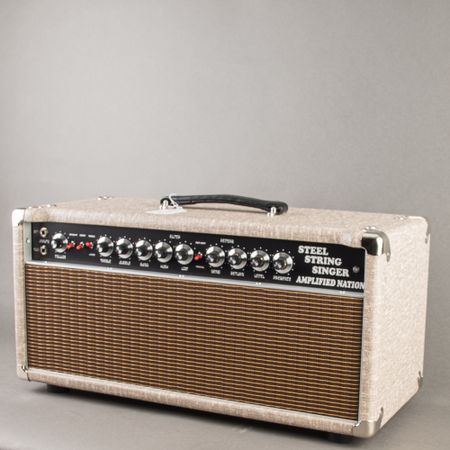 Amplified Nation Steel String Singer 50w Dumble Clone 2022, White thumbnail