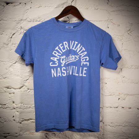 Carter Vintage Youth Blue Arch Logo Tee thumbnail