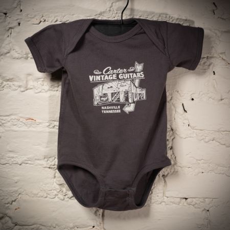 Carter Vintage Charcoal Onesie thumbnail