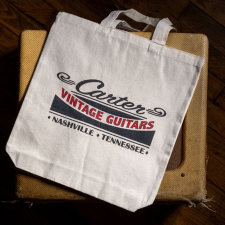 Carter Vintage Classic Sign Tote Bag thumbnail