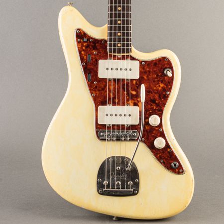 Fender Jazzmaster 1963 Olympic White Refinish thumbnail