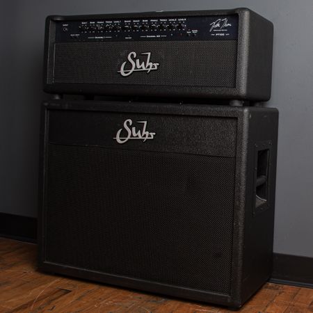 Suhr PT-100 Pete Thorn Signature 100w Head & 2x12 Cabinet 2020's, Black thumbnail