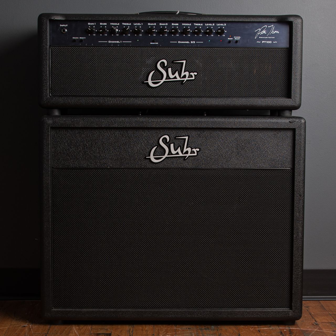 美品　Suhr PT100 Peter Thorn Carter Vintage - Suhr PT-100 Pete Thorn Signature 100w Head & 2x12