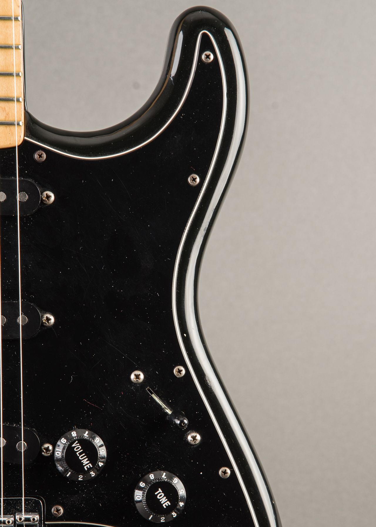 Fender フェンダー Stratocaster Hardtail 1977年 Carter Vintage - Fender Stratocaster Hardtail 1977, Black
