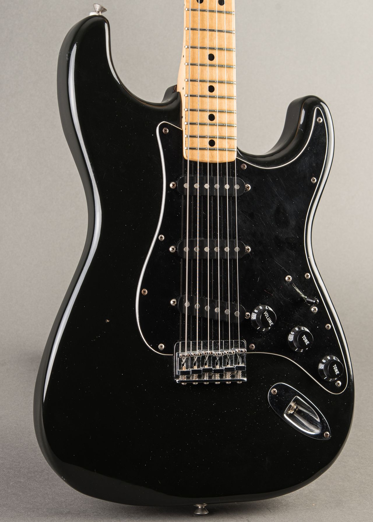 Carter Vintage - Fender Stratocaster Hardtail 1977, Black