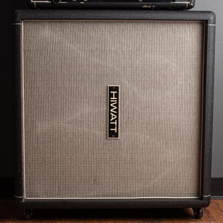 Hiwatt HW-412SE 4x12 Straight Cabinet 2000's, Black thumbnail