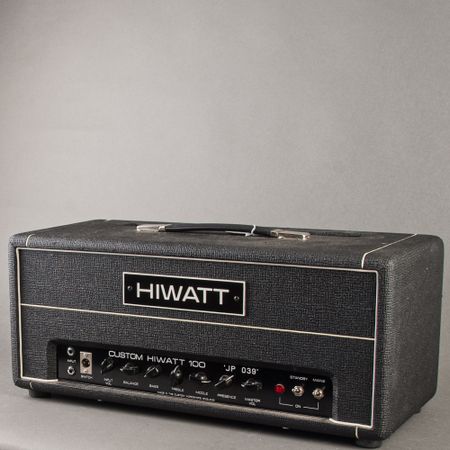 Hiwatt Custom Shop 100 Jimmy Page Limited Ed. 'JP 039' 2000's, Black thumbnail