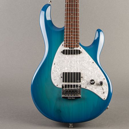 Ernie Ball Music Man Silhouette 1989, Blue Burst thumbnail