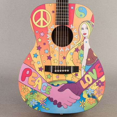 Martin 000X Hippie Limited Edition 2007, Painted Artwork thumbnail