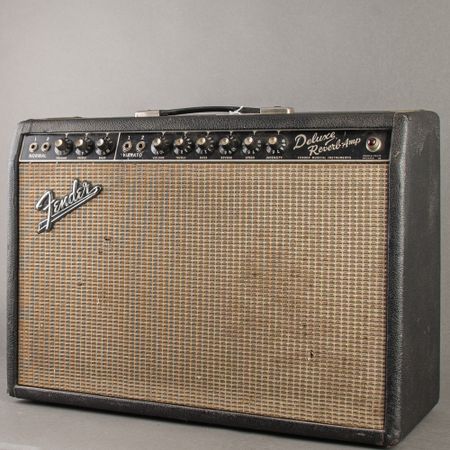 Fender Deluxe Reverb AB763 1966, Black thumbnail