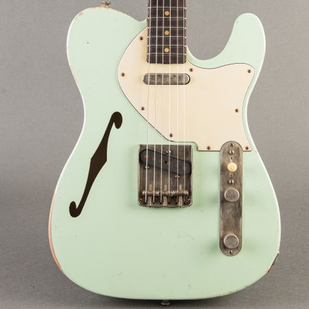 Bonneville Custom T-Style Thinline 2025, Aged Daphne Blue thumbnail