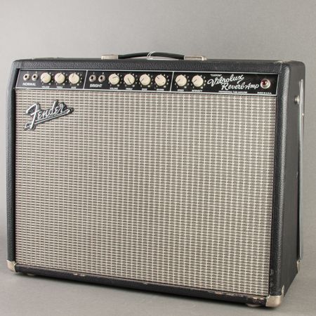 Fender Custom Vibrolux Reverb 1996, Black thumbnail