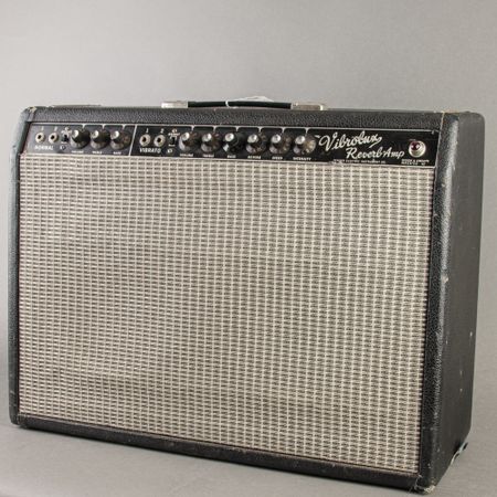 Fender Pre-CBS Vibrolux Reverb AA864 1964, Black thumbnail