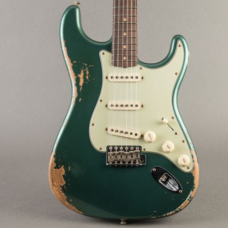 Fender Custom Shop Limited '64 L-series Stratocaster Heavy Relic 2025, Sherwood Metallic thumbnail