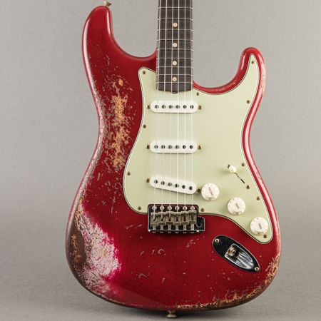Fender Custom Shop 62/63 Stratocaster 2025, Relic Dakota Red thumbnail