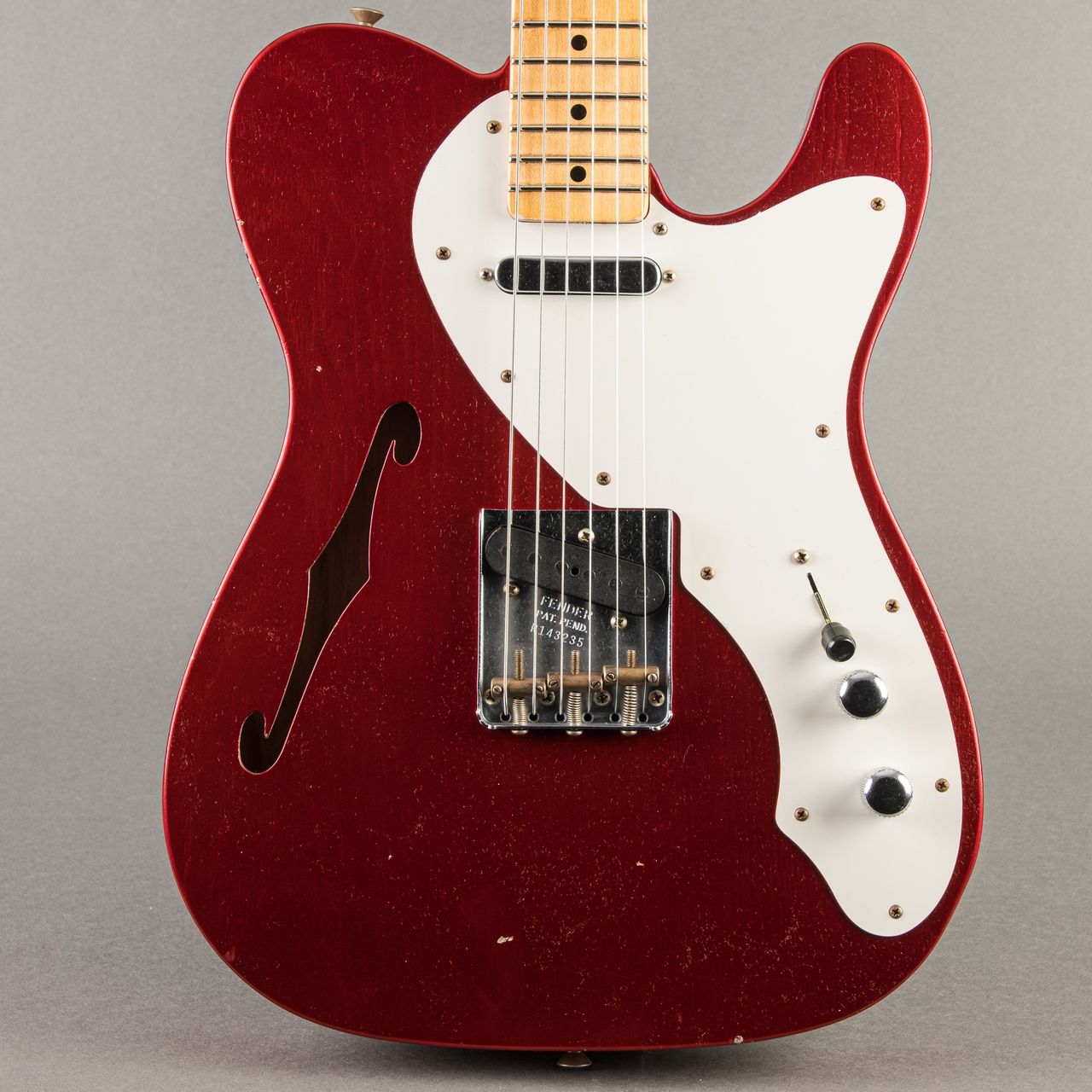 FenderMEXICOテレキャスター Thinline EMGPU交換 FenderMEXICOテレキャスター Thinline EMGPU交換 FenderMEXICO