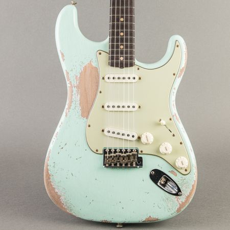 Fender Custom Shop 62/63 Stratocaster Super Heavy Relic 2025, Relic Surf Green thumbnail