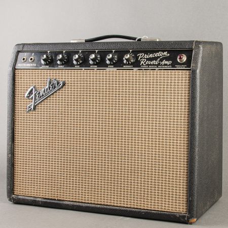 Fender Princeton Reverb AA764 1966, Black thumbnail