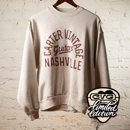 Limited Edition Carter Vintage Grey Arch Crewneck thumbnail