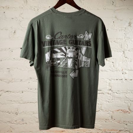 Carter Vintage Green Mural Tee thumbnail