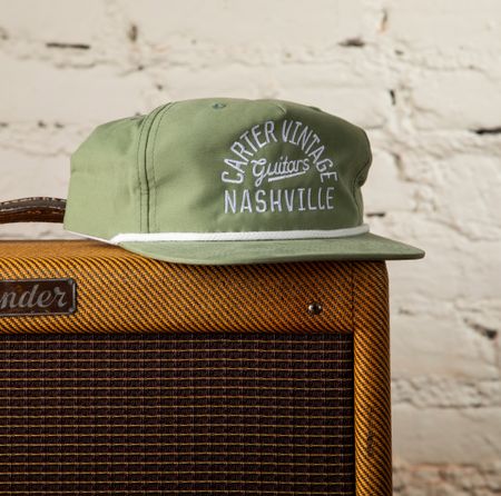 Carter Vintage Sage Rope Hat thumbnail