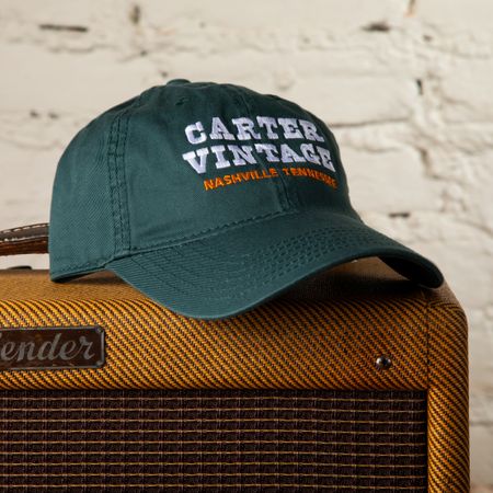 Carter Vintage Emerald Green Dad Hat thumbnail