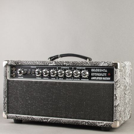 Amplified Nation Bombshell Overdrive 50w Head Owned by Mark Tremonti 2019, Snakeskin thumbnail