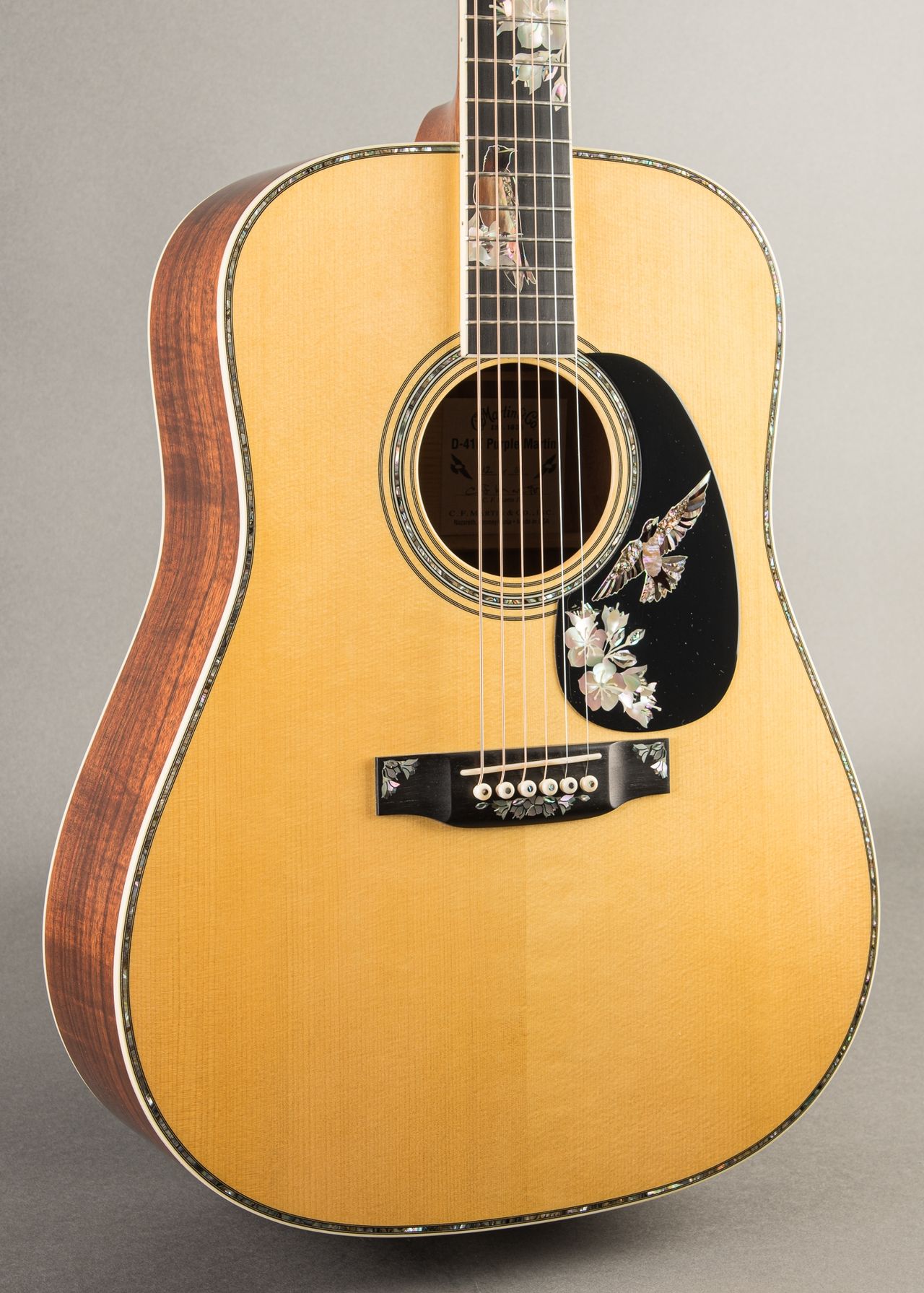 Carter Vintage - Martin D-41K Purple Martin 2013, Natural | Carter