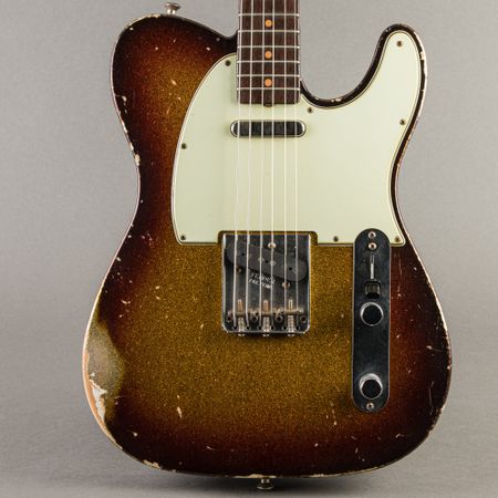 Fender Custom Shop Masterbuilt 60s Telecaster Relic Brazilian 2019, Sunburst Sparkle thumbnail