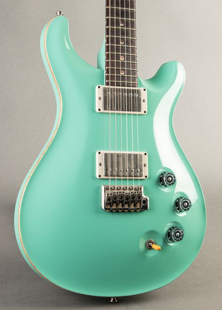 ギター PRS Custom 22 Chambered Emerald Green Carter Vintage - PRS Custom 22 2002, Emerald Green FMT
