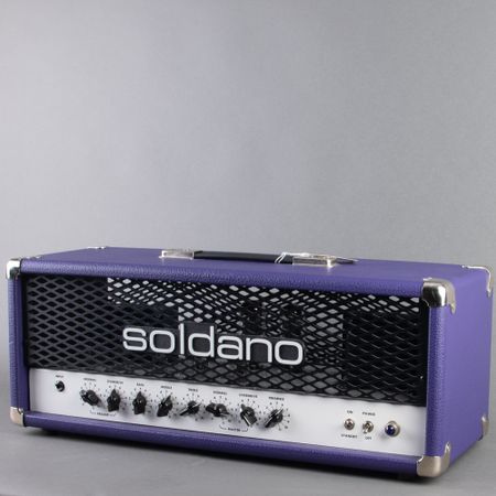 Soldano Hot Rod 50 Plus HR-50X Head 2000, Purple thumbnail