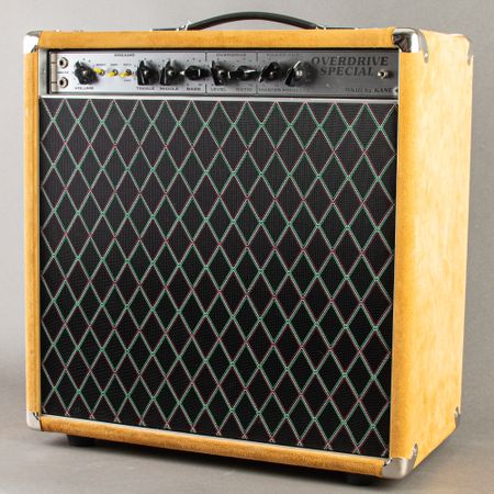 Mark Kane Overdrive Special 100w MKIII Dumble Clone 1x12 Combo w/ Dumblelator 2016, Tan Suede thumbnail